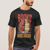 Bookworm Books Reading Tシャツ (正面)