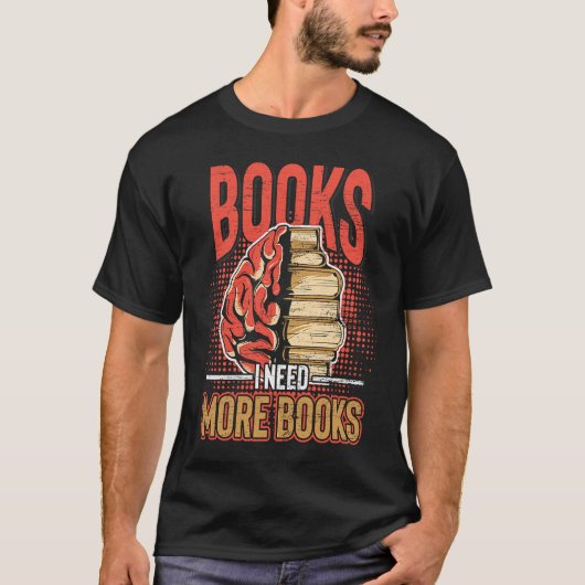 Bookworm Books  Reading Tシャツ (正面)