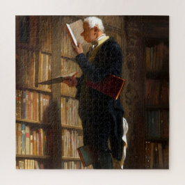 Bookworm Carl Spitzweg Art ジグソーパズル