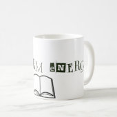 Bookworm Energy Mug コーヒーマグカップ (正面右)