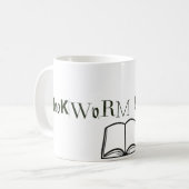 Bookworm Energy Mug コーヒーマグカップ (正面左)