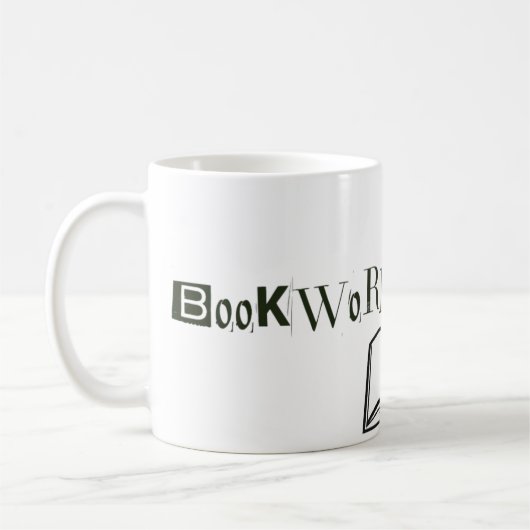 Bookworm Energy Mug コーヒーマグカップ (左)