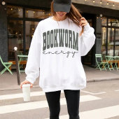 Bookworm Energy Sweatshirt、Cozy Book Club Shirt Tシャツ