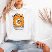 Bookworm Ghost Reading Retro Bow Creepin’ It Real パーカ