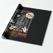 Bookworm Halloween Shirt Haunted Library ラッピングペーパー (アンロールド)