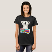 Bookworm Koala Bear's Librarian 読 Koala Bear Tシャツ (正面フル)