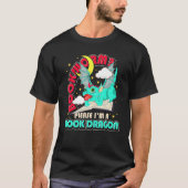 Bookworm Librarian Book 読Dragon 2 Tシャツ (正面)
