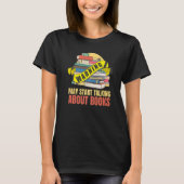 Bookworm Librarian Tシャツ (正面)