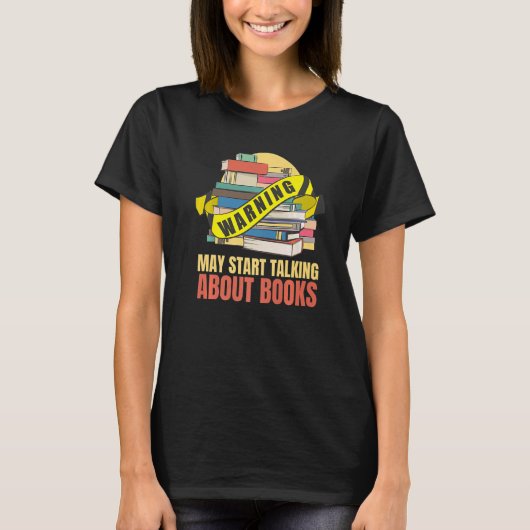 Bookworm Librarian Tシャツ (正面)