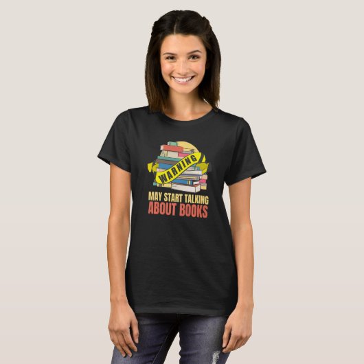Bookworm Librarian Tシャツ (正面フル)