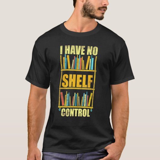 Bookworm Library Librarian Bookおたく読ズ Tシャツ (正面)