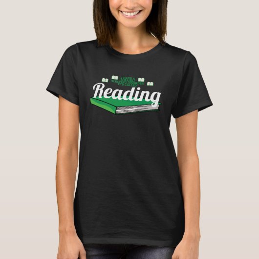 Bookworm  Sarcastic Reading Bookaholic Tシャツ (正面)