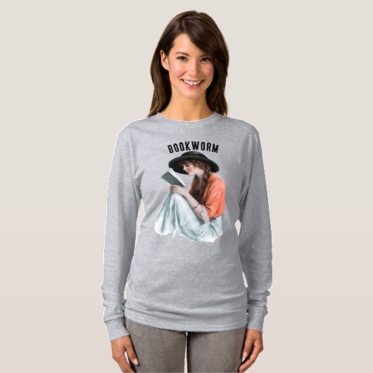 Bookworm, Tシャツ (正面フル)