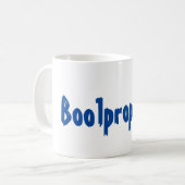 Boolprop.netのマグ コーヒーマグカップ (正面左)