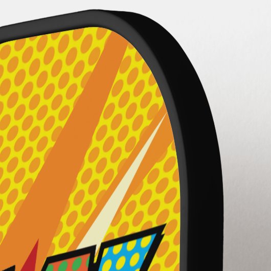 BOOMパーソナライズされた音声バおもしろいブ ピックルボールラケット (左詳細)