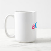 BOOM! コミックタイポグラフィ コーヒーマグカップ (左)