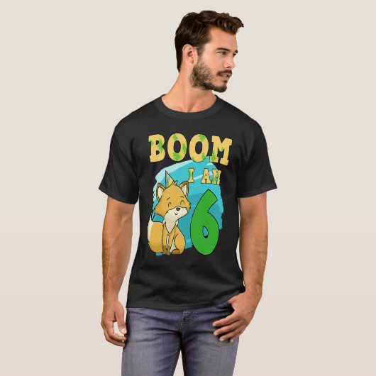 Boom Im 6 Fox Tシャツ (正面フル)