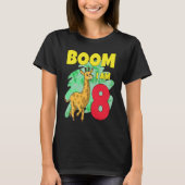 Boom Im 8 Giraffe Tシャツ (正面)