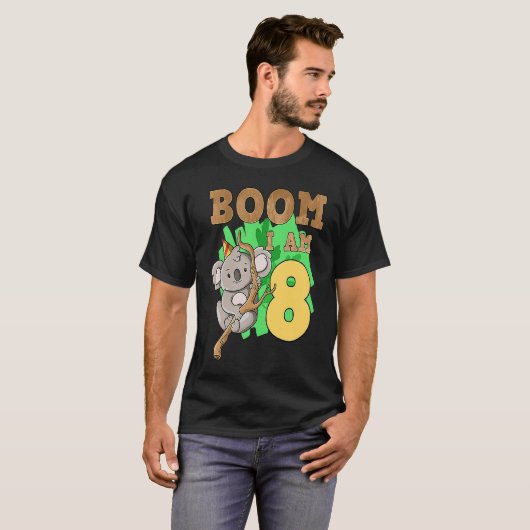 Boom Im 8 Koala Tシャツ (正面フル)