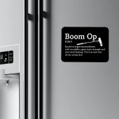 Boom Op定義 – フィルムクルー3" x 4"フレックス マグネット
