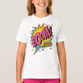 BOOM POW Comic Sweatshirt – Retro Tシャツ (正面)