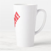 BOOM Professional elegant modern minimalist plain カフェラテマグ (右)