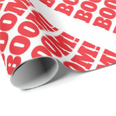 BOOM Professional elegant modern minimalist plain ラッピングペーパー (ロールコーナー)