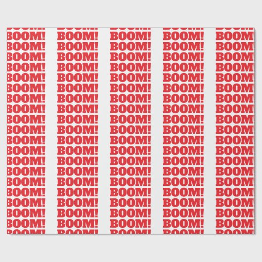 BOOM Professional elegant modern minimalist plain ラッピングペーパー (フラット)