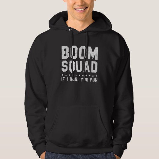 Boom Squad Iもしは7走走月の4th America Fi パーカ (正面)