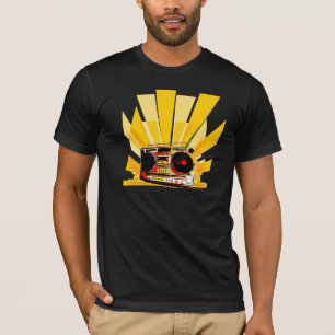 Boomboxのグラフィック Tシャツ