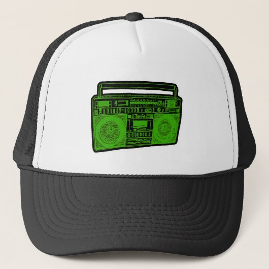 boomboxのゲットーの発破工のラジオ キャップ (正面)