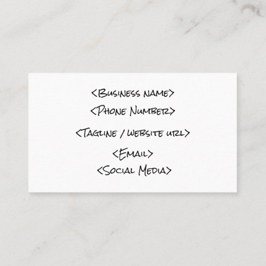 Boomboxの名刺 名刺 (裏面)