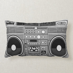 BoomBoxの枕 ランバークッション