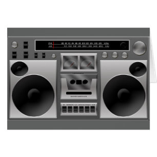 Boomboxの無線のグラフィック