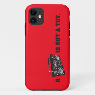 Boomboxはおもちゃではないです iPhone 11 ケース