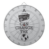 Boomboxは世界を変えることができます ダーツボード (正面)