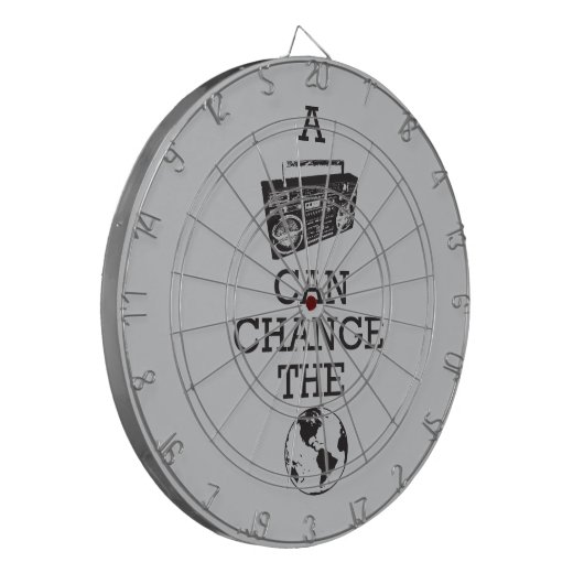 Boomboxは世界を変えることができます ダーツボード (正面左)