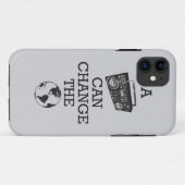 Boomboxは世界を変えることができます Case-Mate iPhoneケース (裏面(横))