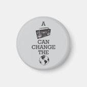 Boomboxは世界を変えることができる マグネット (正面)