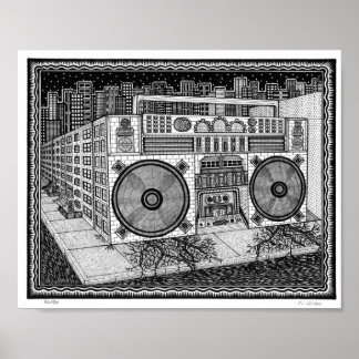 Boomboxポスター ポスター