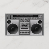 Boomboxラジオグラフィック 名刺 (裏面)