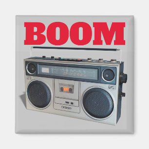 BoomBoxレトロステレオおもしろい マグネット