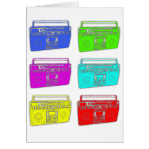BOOMBOX数々のな色のraver