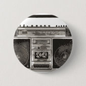 Boombox 缶バッジ (正面)