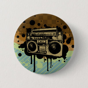 BoomBox 缶バッジ