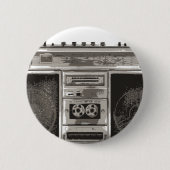 Boombox 缶バッジ (正面)
