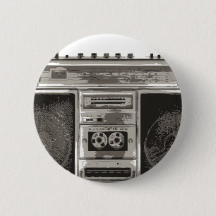 Boombox 缶バッジ
