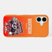 Boombox Buddy iPhone 16ケース (裏面横)