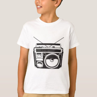 ☞ Boombox Oldschool / Cassette Player Tシャツ