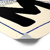 Boombox Retro Poster Treble Maker Music Wall Art ポスター (角)